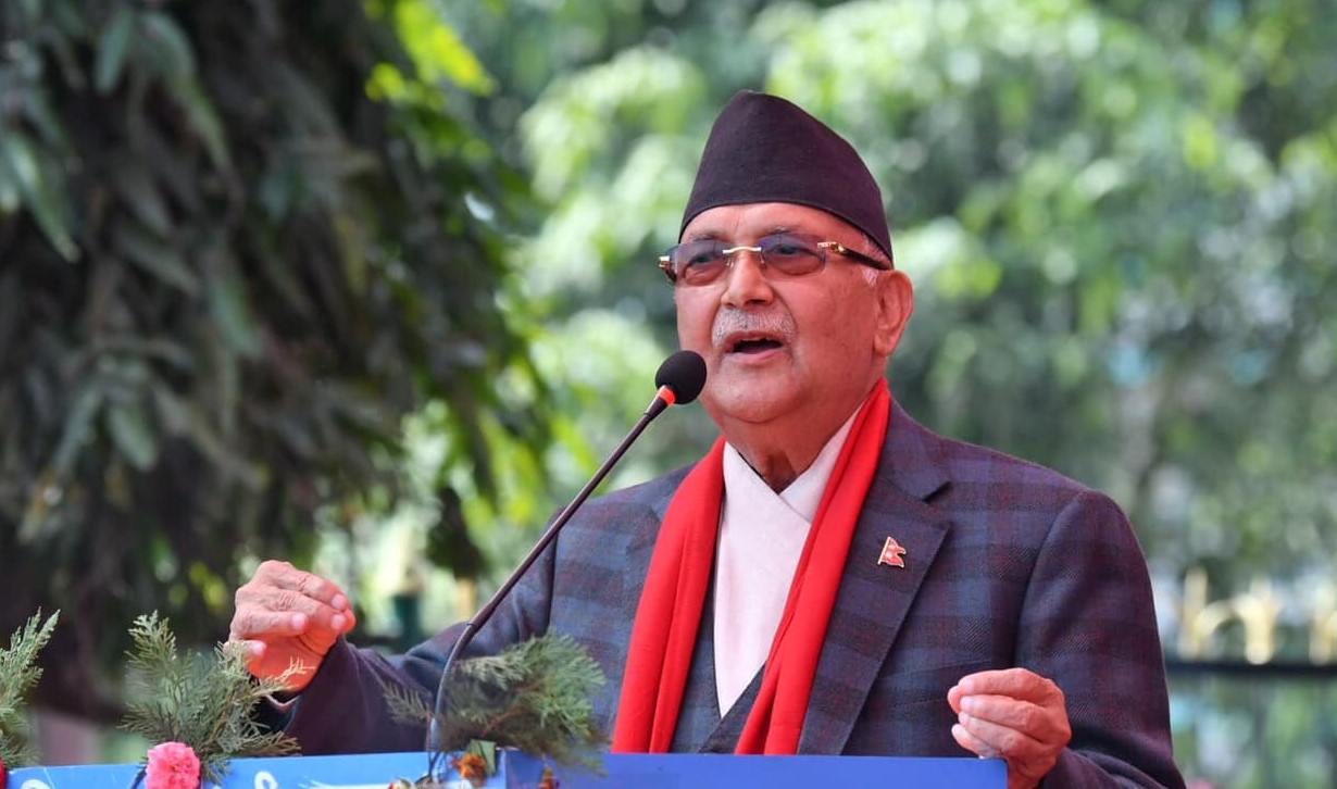 केपी ओली पहिलो पटक झलनाथ खनालकाे क्षेत्रमा जाँदै