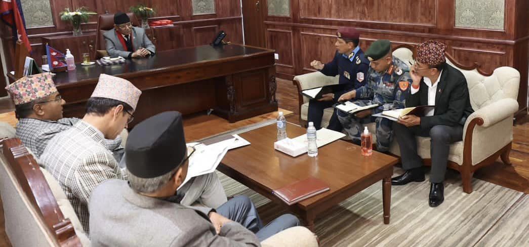 गोंगबु घटनाको छानविन गरी लुटपाटमा संलग्नलाई कार्वाही गर्न  निर्देशन