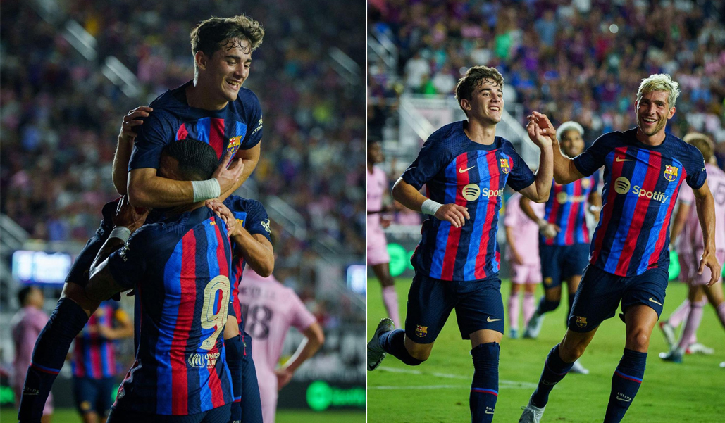 इन्टर मियामीको पोस्टमा बार्सिलोनाको शानदार जीत