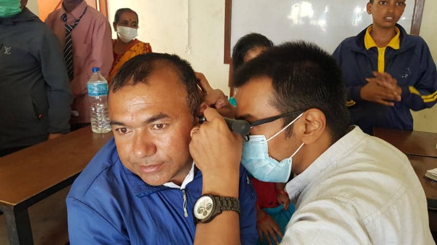 चन्द्रागिरीको दहचोकमा केएमसीको निःशुल्क स्वास्थ्य शिविर