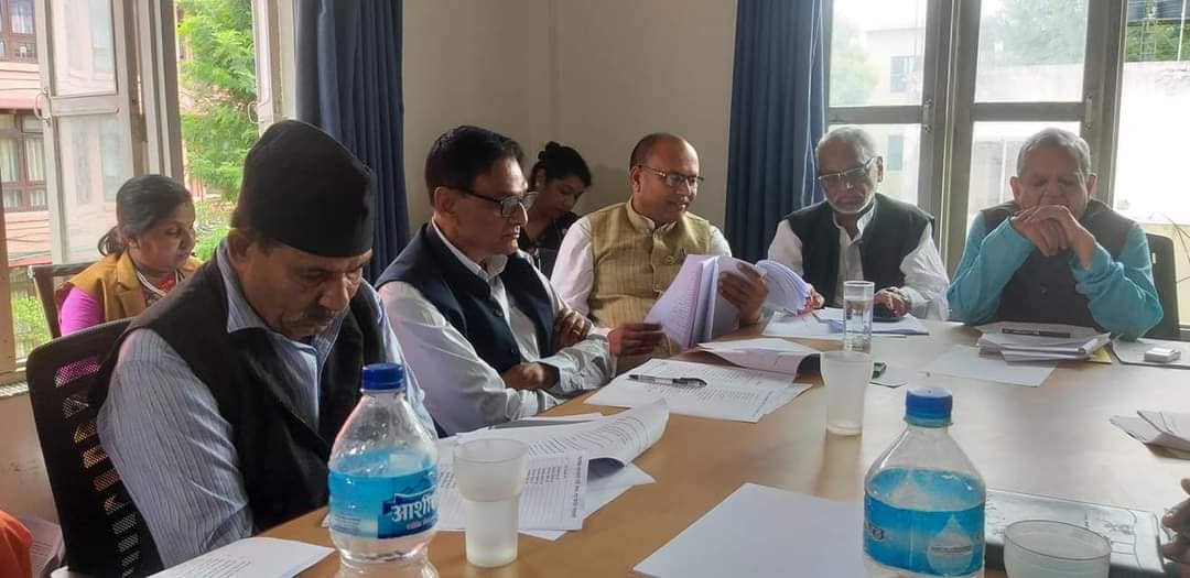 मस्यौदा विद्यान अनुमोदन गर्न लोसपा केन्द्रीय कार्यकारिणी समिति बैठक सुरू