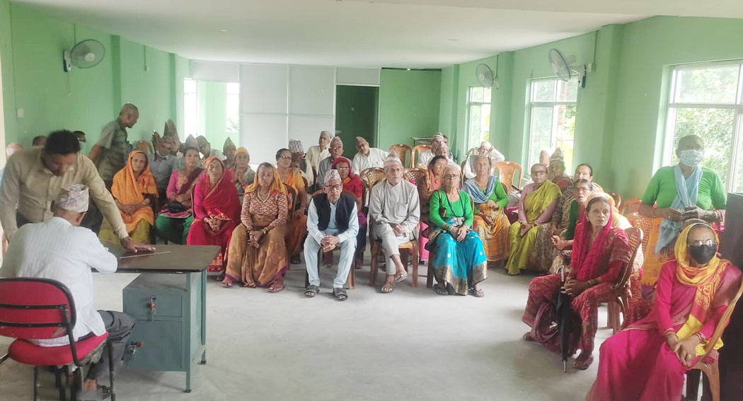 नोबेलद्वारा विराटचौकका १६६ जना जेष्ठ नागरिकको मुटु तथा फोक्सो रोगको निःशुल्क उपचार