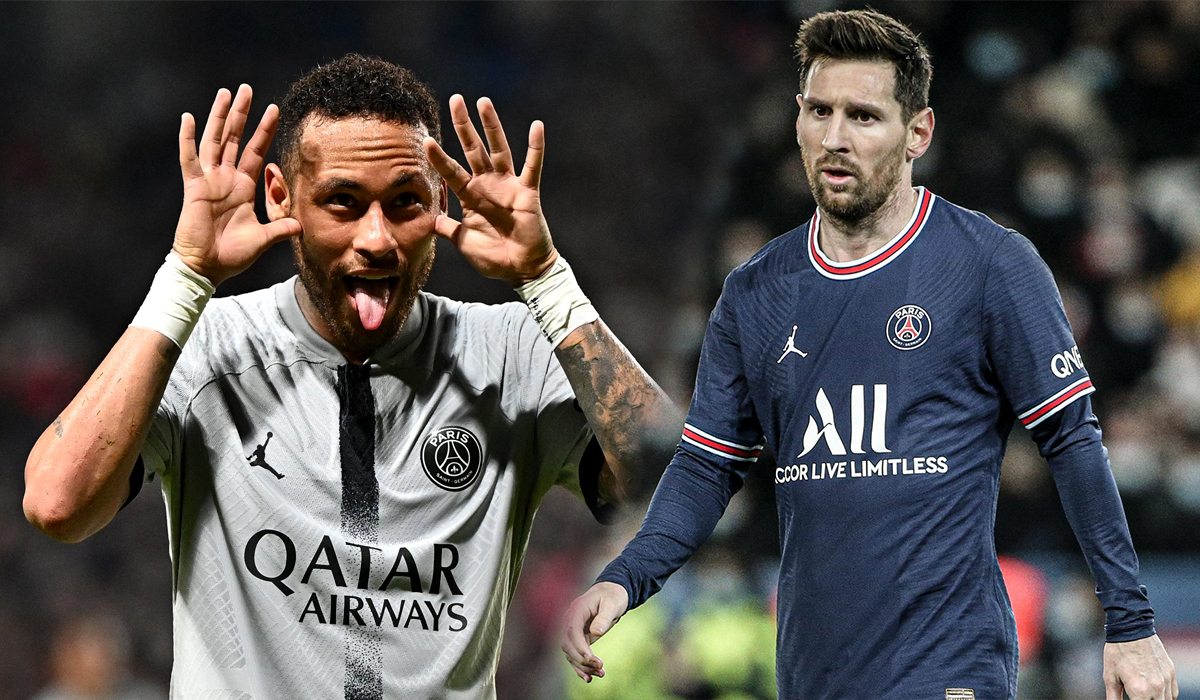 मेस्सी र नेइमार बालाेन डि’ बाहिर