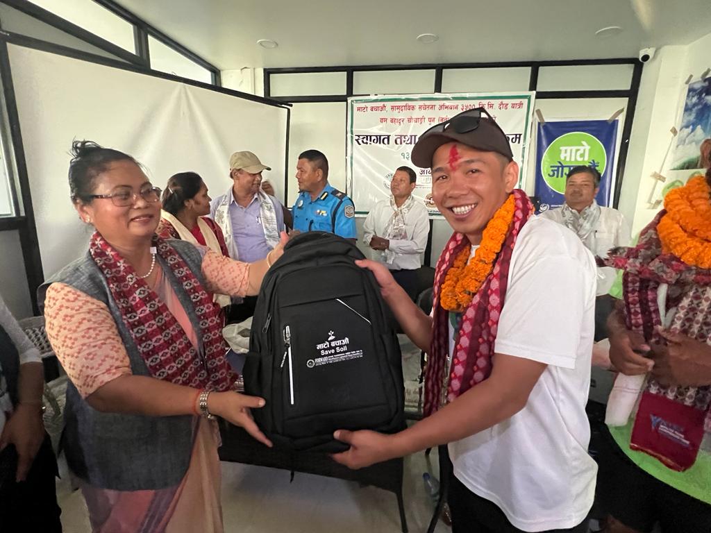 ‘आधुनिकीकरणका नाममा माटो मरुभूमीकरण हुँदै गएकोले मानवकै अस्तित्व संकटमा पर्न सक्छ’ भगवती चौधरी