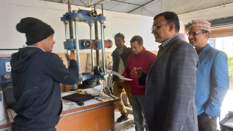 नेकको युनिभर्सल टेस्टिङ मेसिनमा अत्याधुनिक सफ्टवेयर अपग्रेड