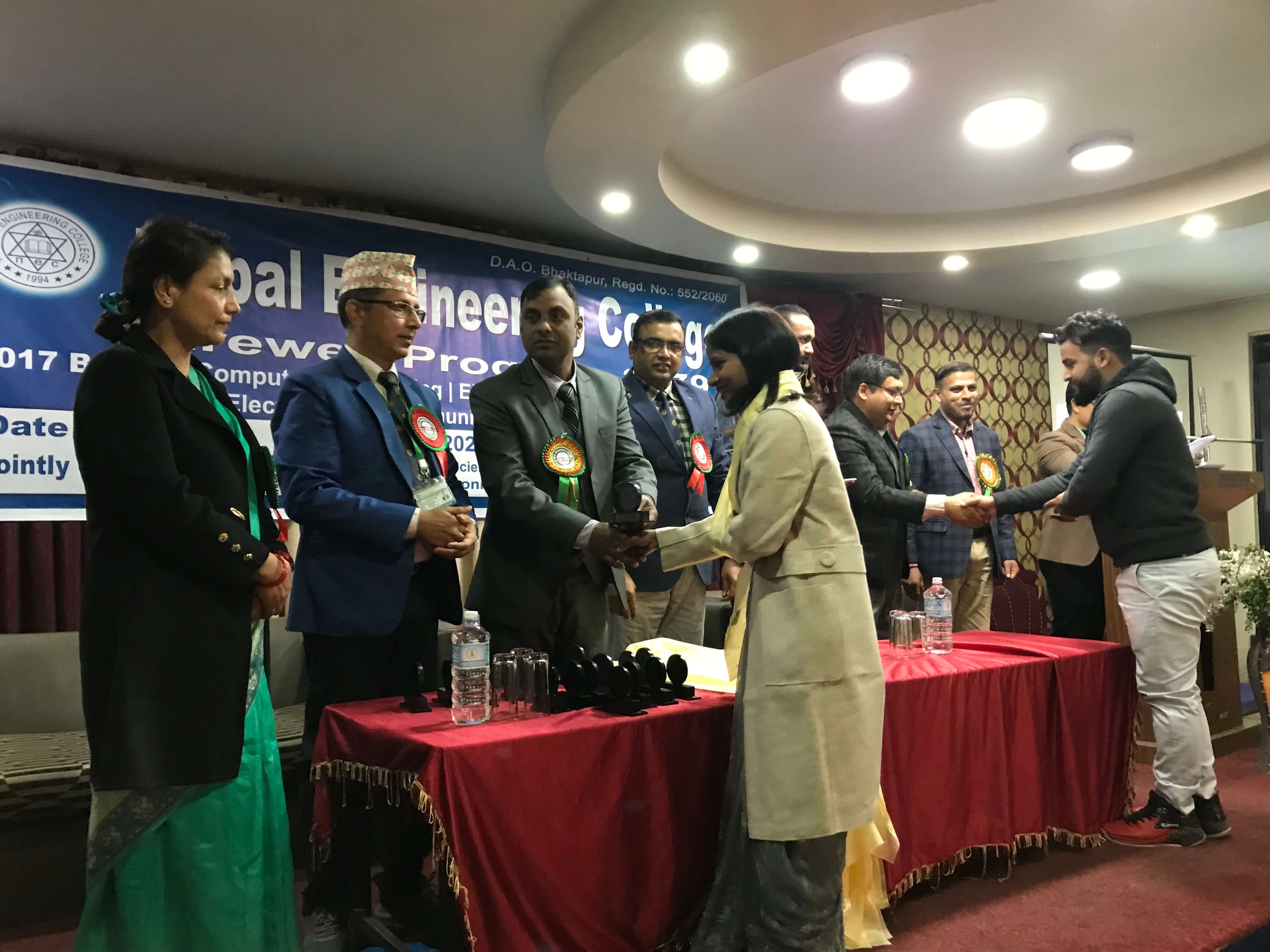 नेकबाट २०१७ ब्याचका विद्यार्थीको विदाई