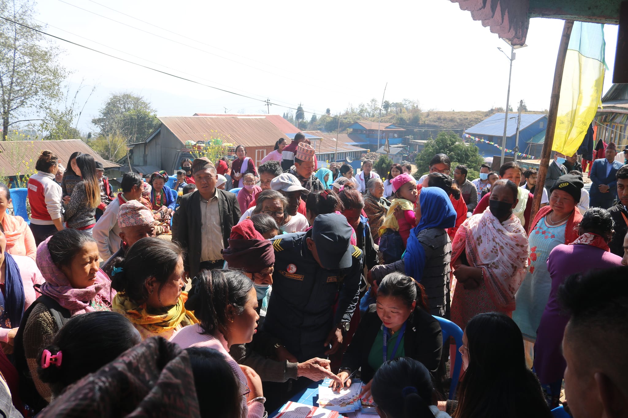 पूर्वी पहाडी जिल्लाहरुमा स्वास्थ्य शिविर चलाउँदै फरवार्ड माइक्रोफाइनान्स