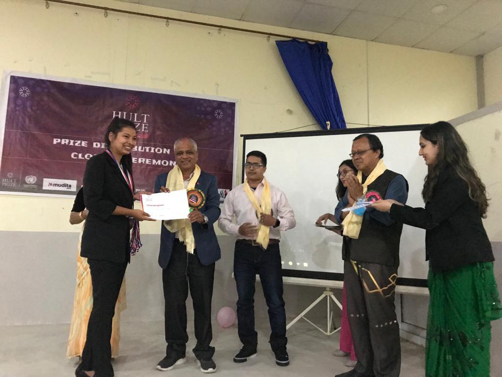 नेक हल्ट प्राइजका विजेतालाई पुरस्कार वितरण