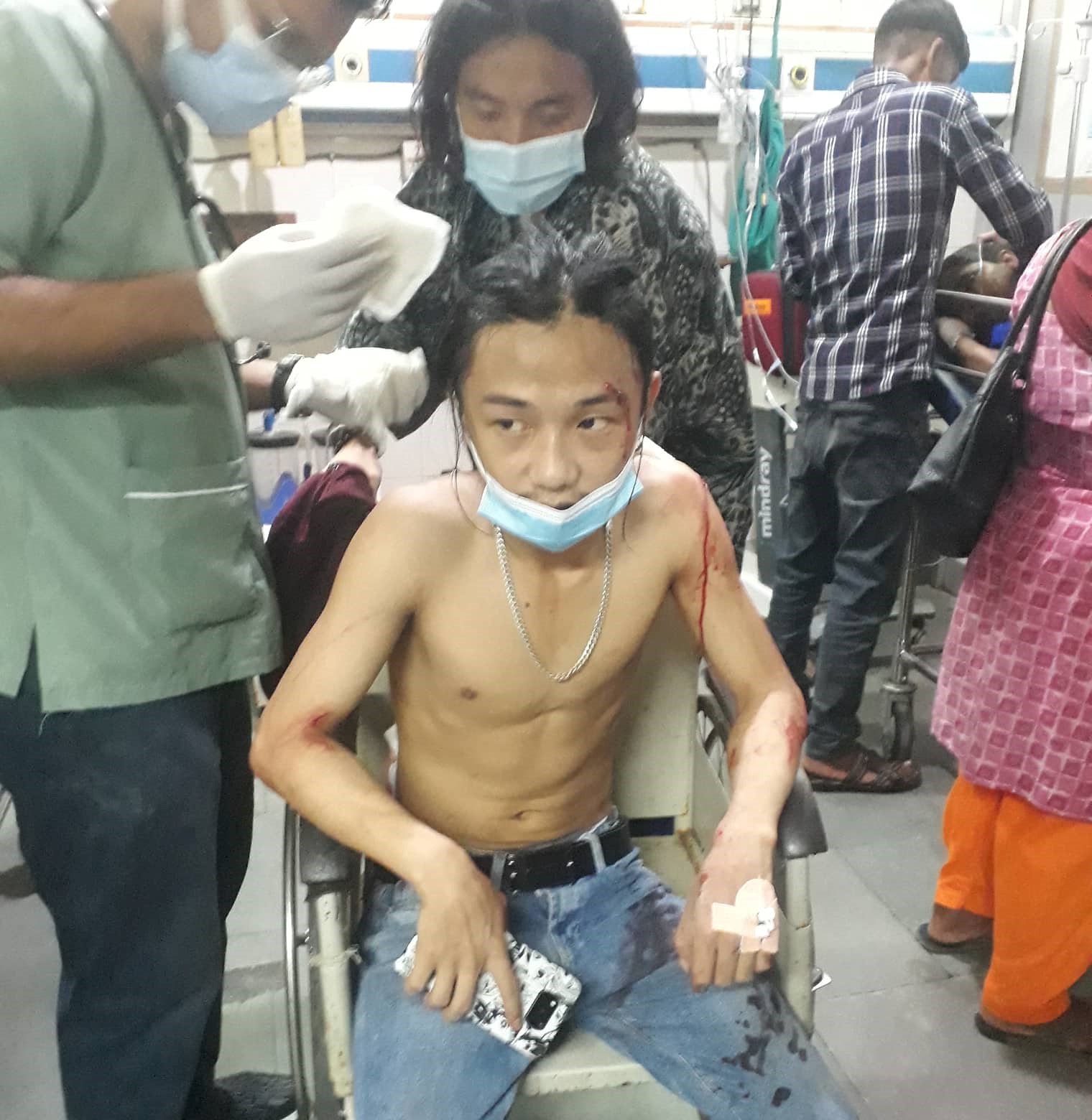 खुकुरी प्रहारबाट मन्दिप राई गम्भिर