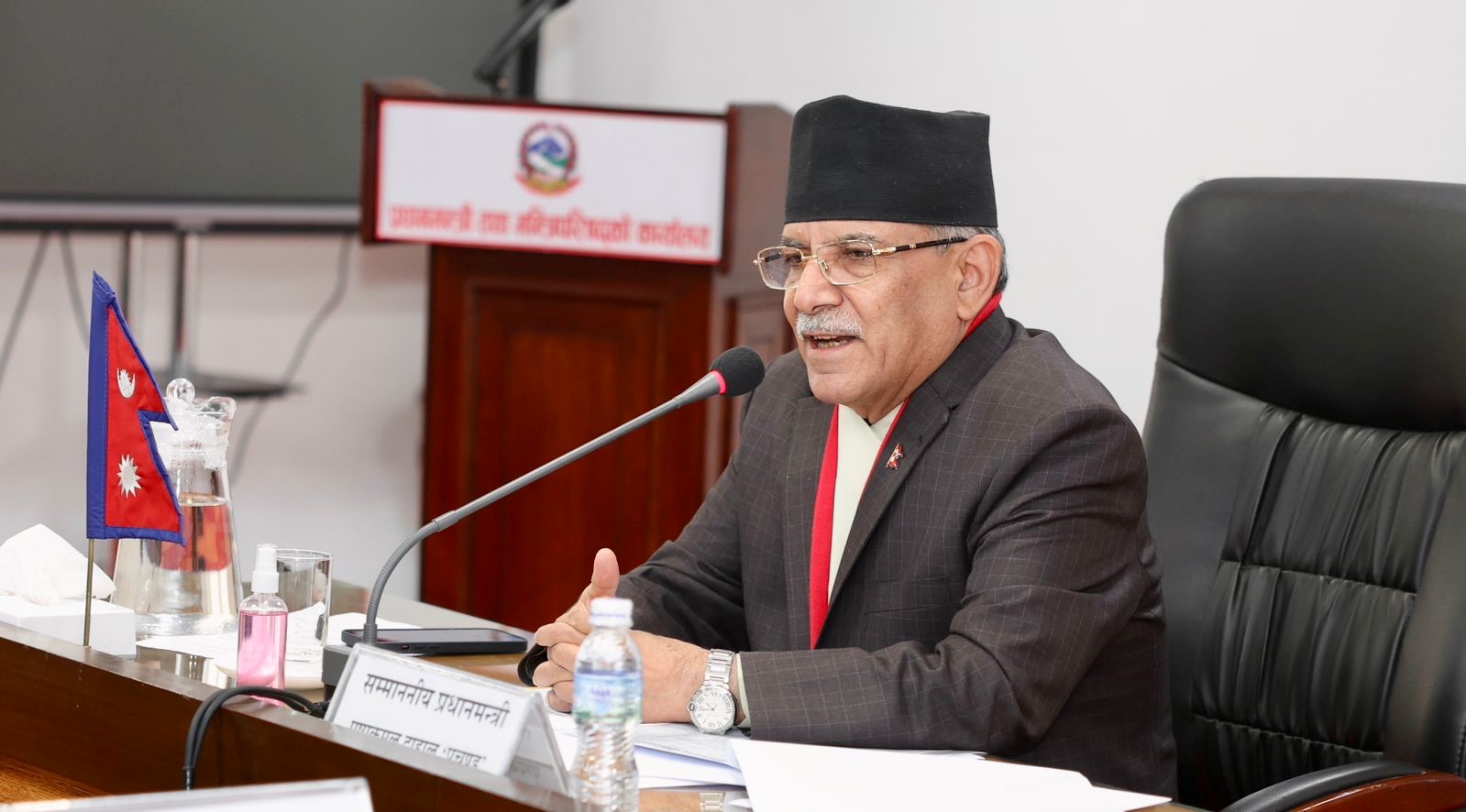 राजनीतिमा देखिएको फोहोर  निर्मूल गर्न सरकार अगाडि छः प्रधानमन्त्री