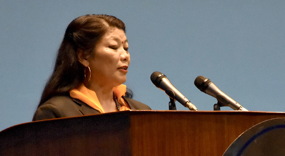 घरमा बम पड्काएकाे भन्दै सांसद रेनुका गुरुङले मागिन् आजीवन पीएसओ