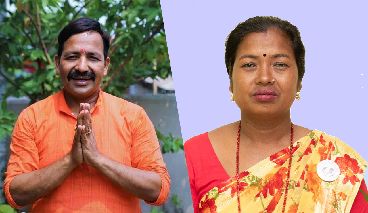 इटहरीको मेयरमा कांग्रेसका पाैडेल र उपमेयरमा एमालेकी चाैधरी निर्वाचित