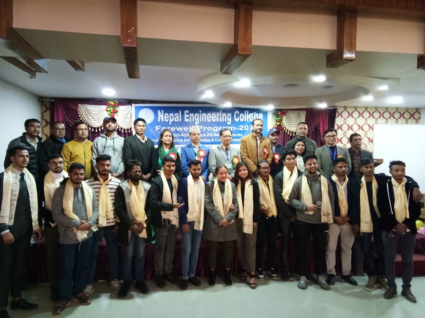 नेकबाट इन्जिनियरिङ गरेका २१४ जना विद्यार्थीकाे विदाइ