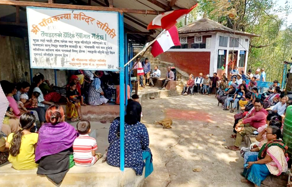 सुनसरी–१ मा कांग्रेसको प्रशिक्षण अभियान