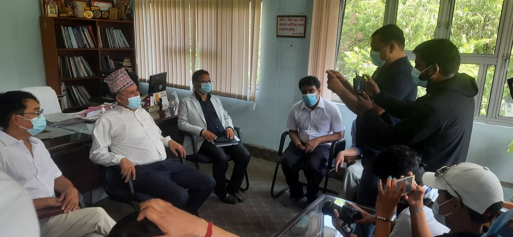 वीपी प्रतिष्ठानमा अङ्ग प्रत्यारोपण केन्द्र स्थापनाको प्रक्रिया अगाडी बढाउन स्वास्थ्यमन्त्रीको सुझाव