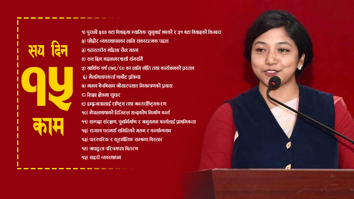 ‘आत्मपरक हुने कुरामा म पटक्कै विश्वास गर्दिन’ काठमाडाैं महानगर उपप्रमुख