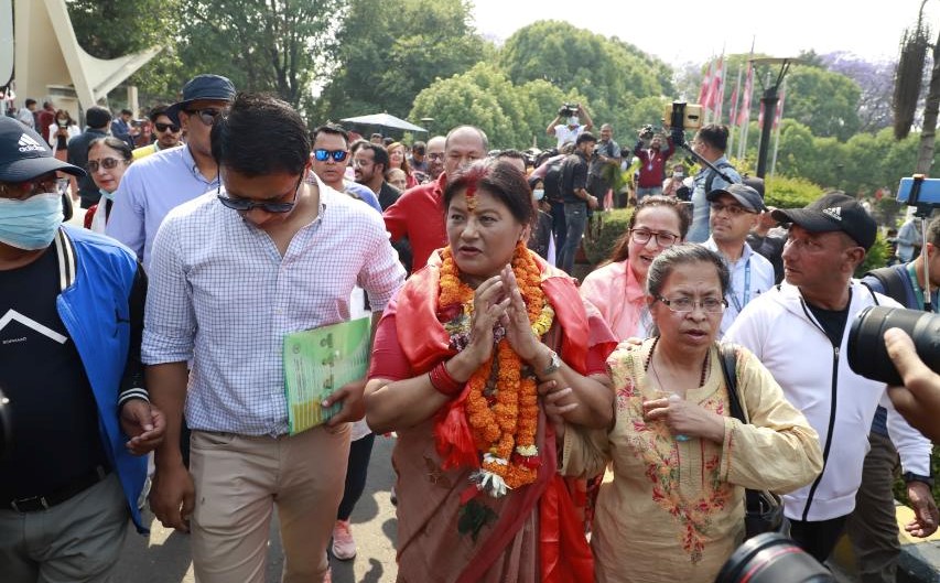 राजनीतिक योगदानको आधारमा टिकट पाएकाे सिर्जना सिंहकाे दावी