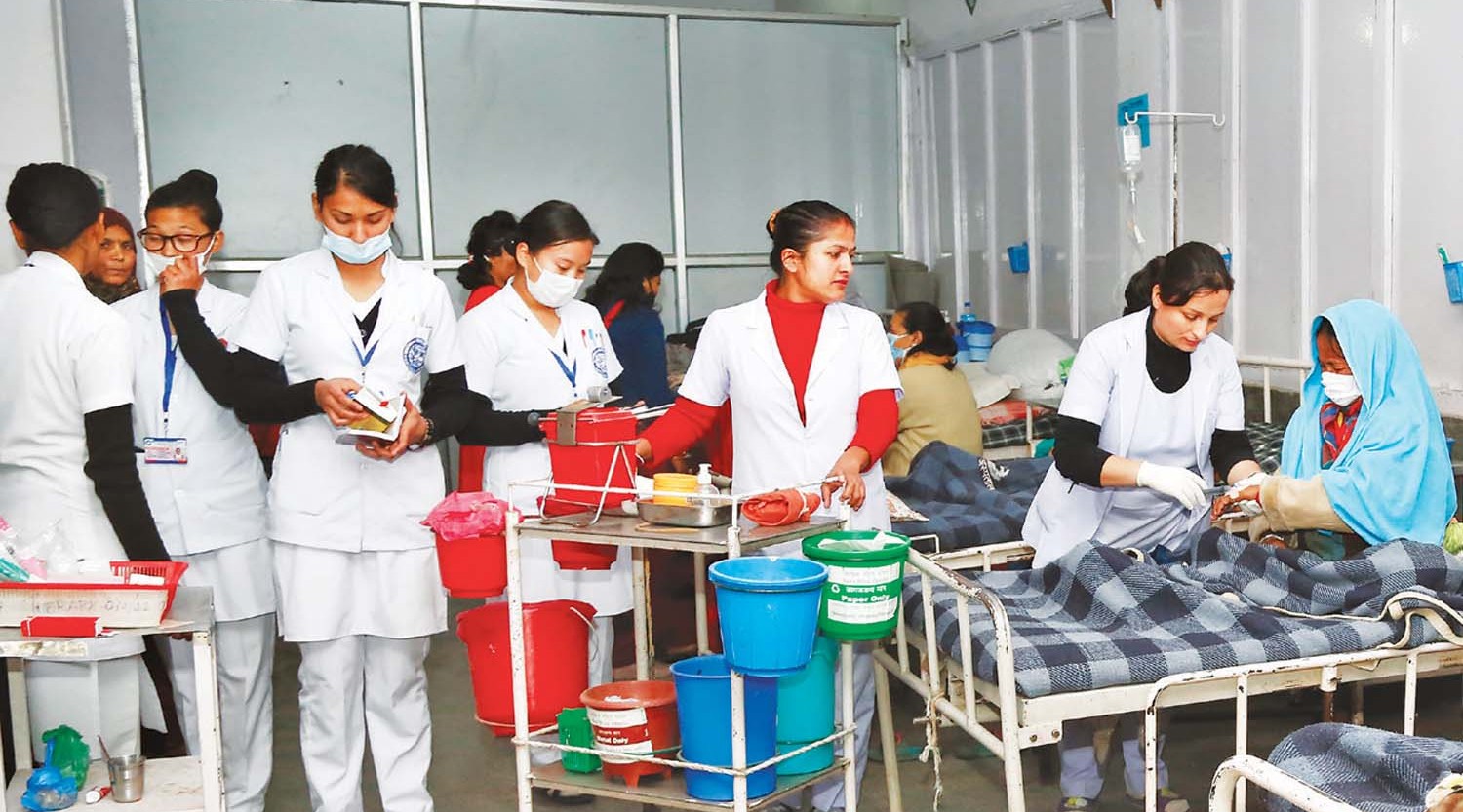 नर्स र स्वास्थ्यकर्मीको पारिश्रमिक सरकारी सरह तोक्न सकिँदैनः एशाेसिएसन