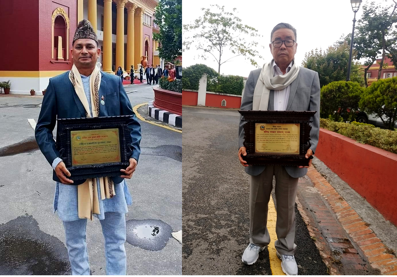 अहमदलाई २०७८ सालकाे राष्ट्रिय पत्रकारिता पुरस्कार