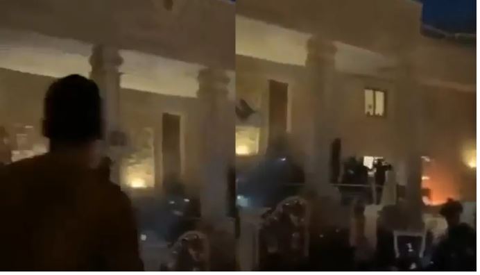 इरानमा कुरान जलाएको बिरोधमा स्वीडेनको दुतावासमा आगजनी