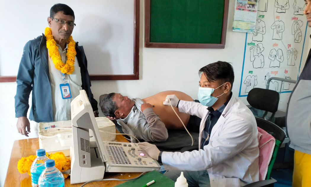 हिलेमा नोबेल अस्पतालको दुई दिने निःशुल्क स्वास्थ्य शिविर