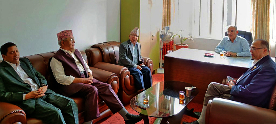 विचार मिल्नेसँग एकीकरण गरेर अघि बढ्ने तीन दलको निर्णय