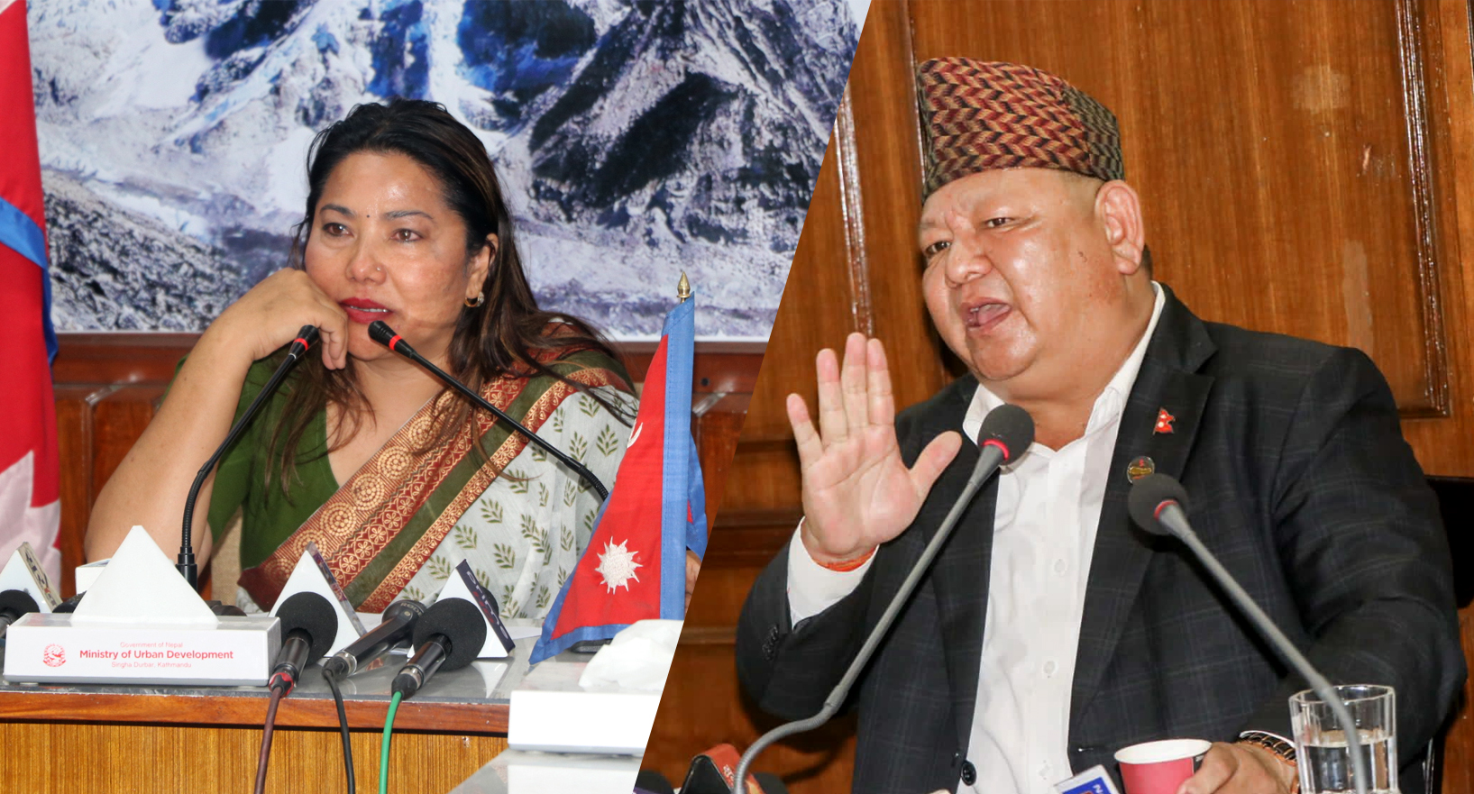 पर्यटन र सहरी विकासमन्त्रीले दिए राजिनामा, भावुक भइन् झाँक्री