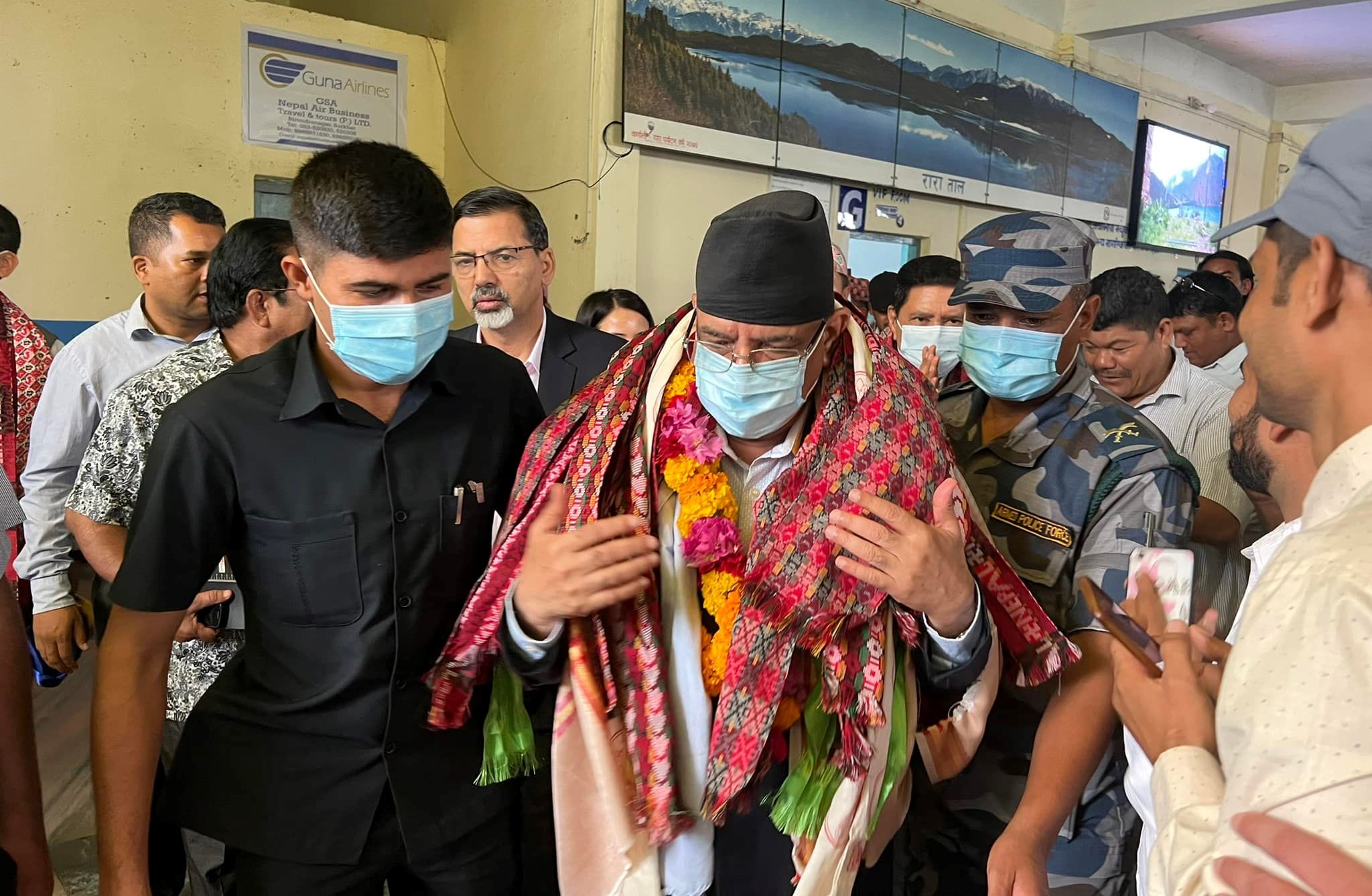चितवन-३ बाट चुनावमा उठ्ने प्रचण्डकाे घाेषणा