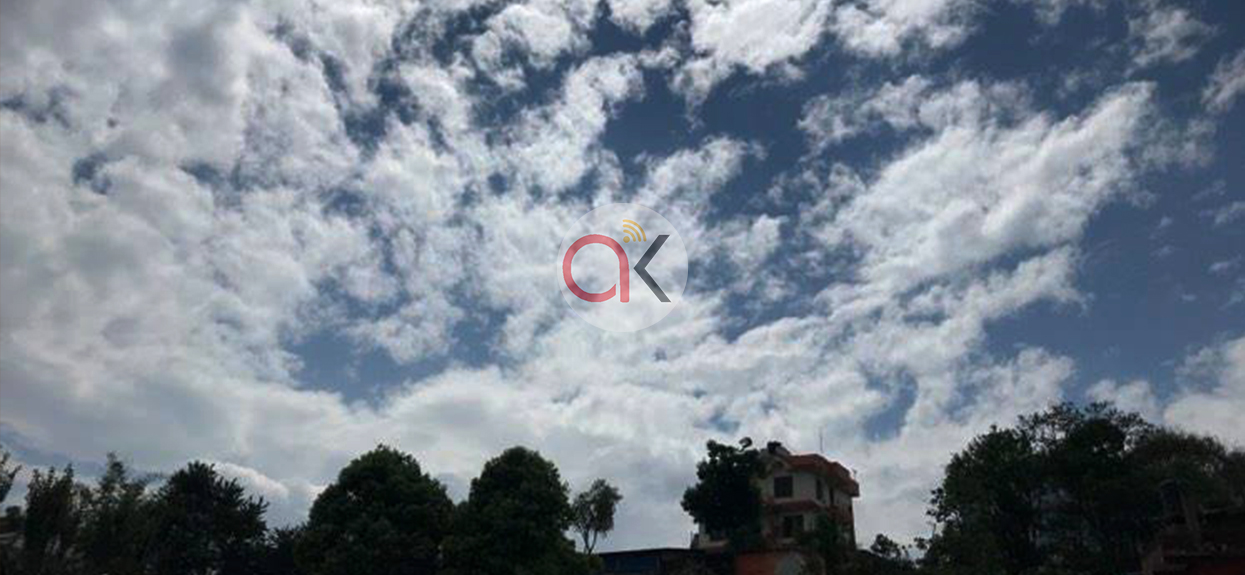 आजको मौसमः पाँच प्रदेशमा पानी पर्ने