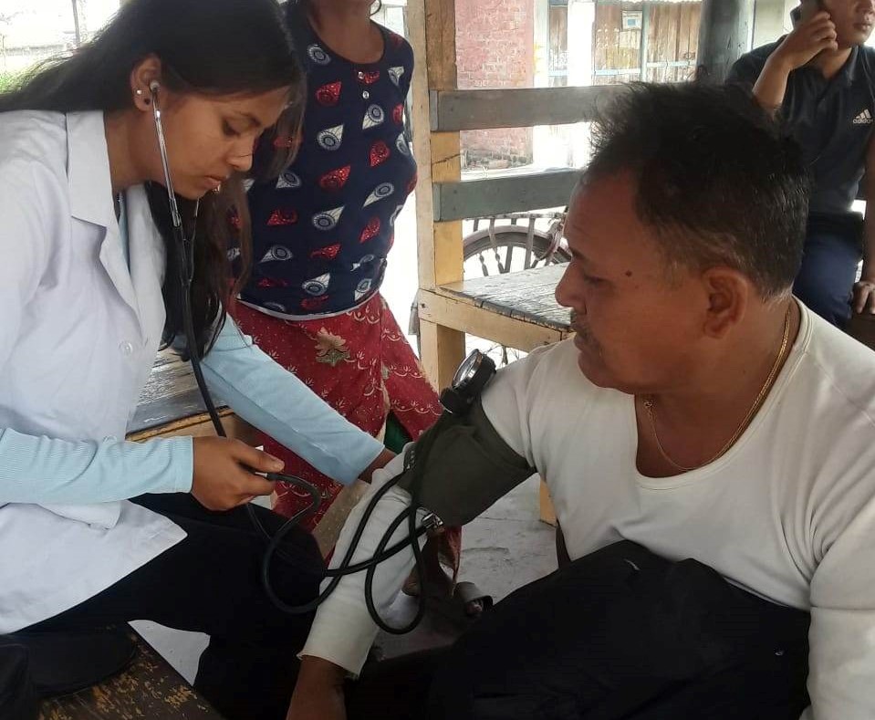 तारकेश्वरमा केएमसीको निःशुल्क स्वास्थ्य शिविर