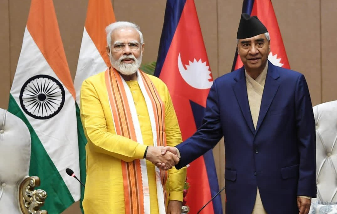 नेपाल र भारतबीच पाँचवटा समझदारीपत्रमा हस्ताक्षर