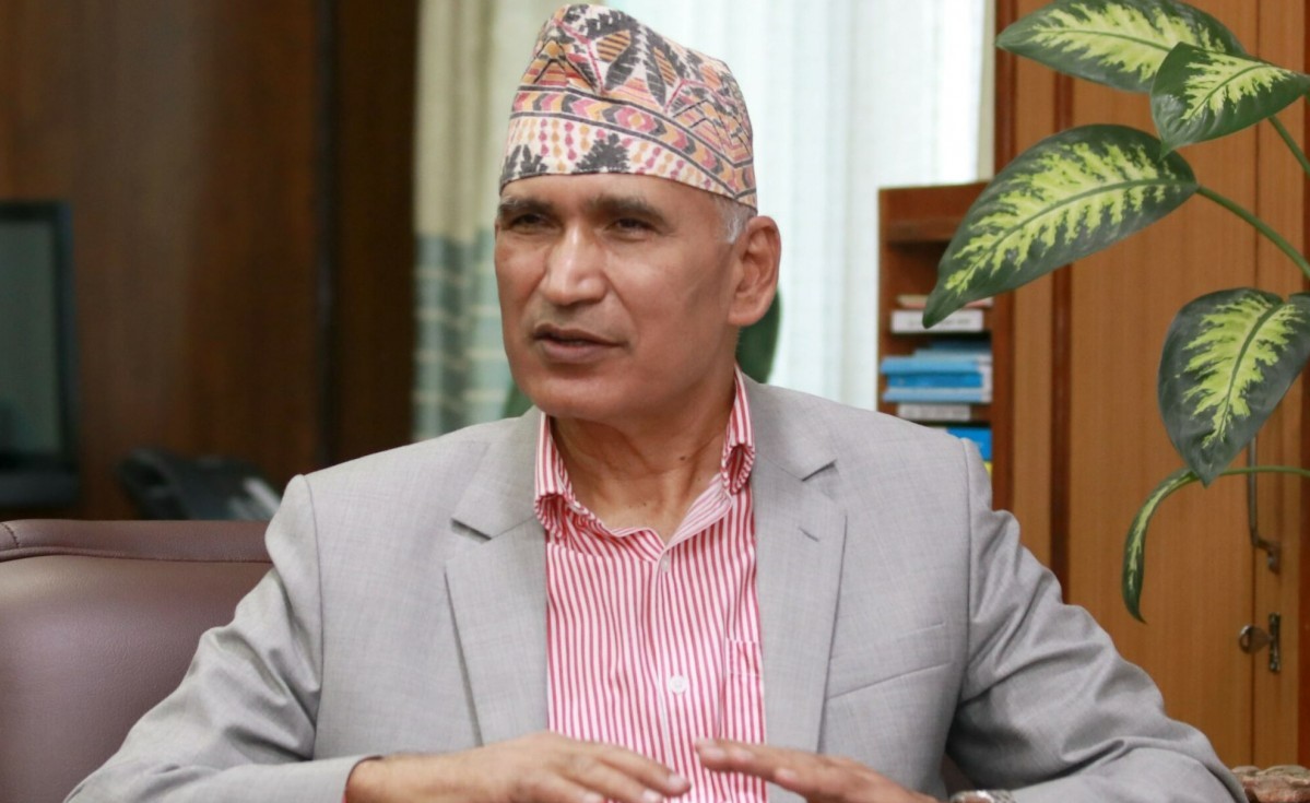 ‘कालीगण्डकी–तिनाउ डाइभर्सन कसैले राेक्न सक्दैन’ एमाले उपाध्यक्ष पाैडेल