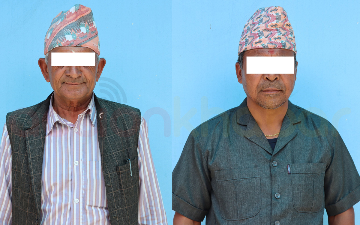 ५ करोड २० लाख बैना लिएर सरकारी जग्गा बेच्ने २ जना पक्राउ