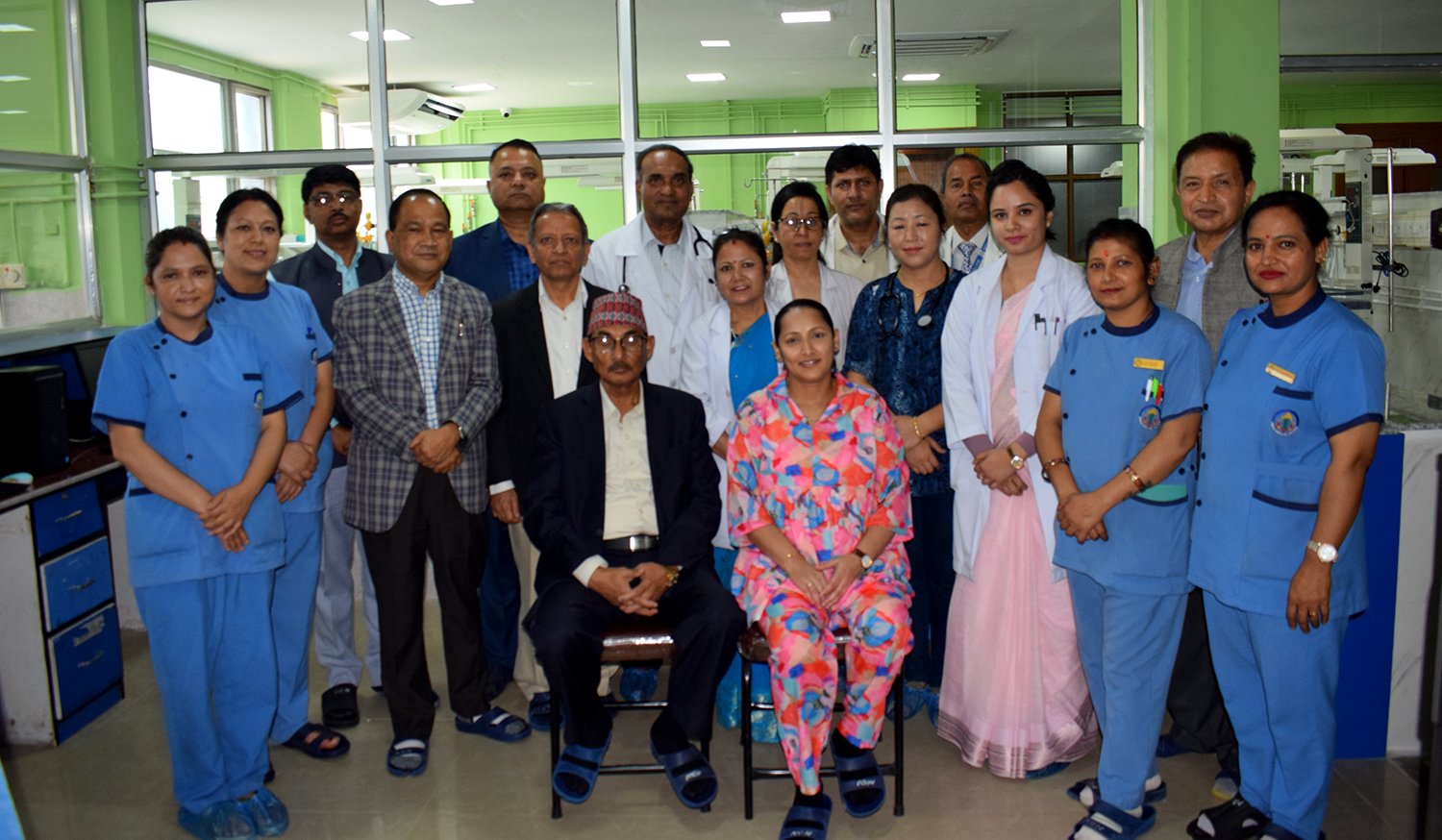 नेपाल मेडिकल कलेजको एनआइसियूको स्तरोन्नति