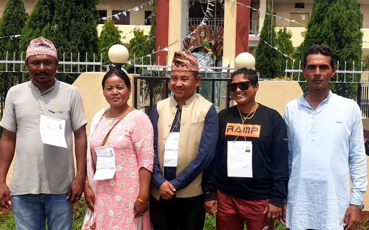 डा.सुनिल शर्माको वडामा नेपाली कांग्रेसकाे शानदार जित