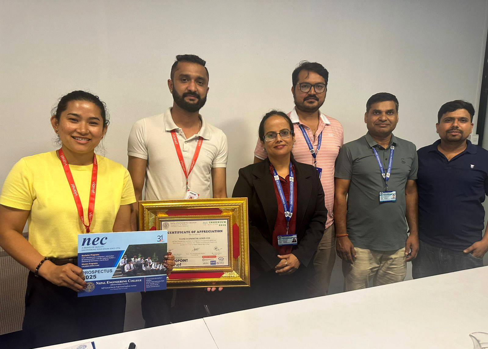 नेपाल इन्जिनियरिङ कलेजद्वारा चार कम्पनीसँग एमओयू