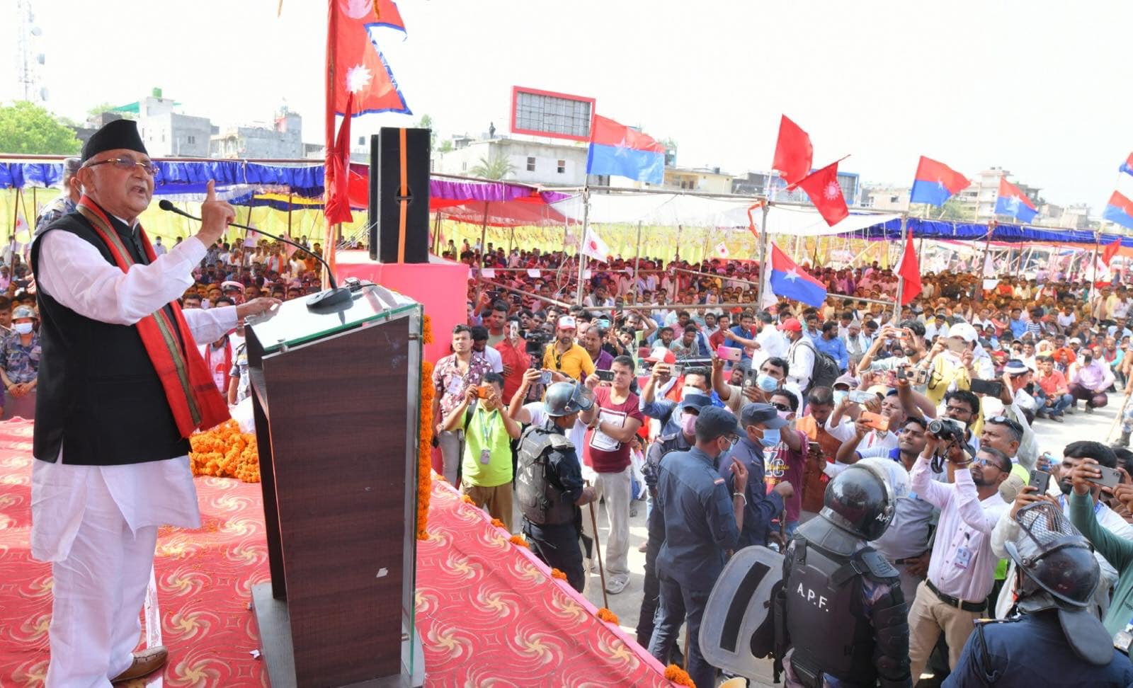 ‘एमालेसँग चुनाव लड्न नसक्ने भएपछि गठबन्धन बनाए’