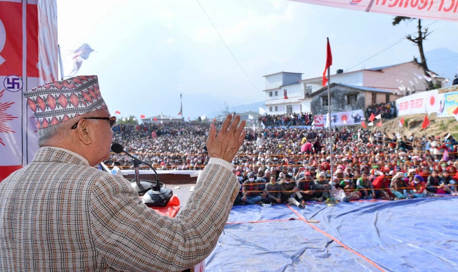 'निर्वाचनपछि नाग्म रारा जाने सडक पिच बनाएर देखाउनेछौँ'