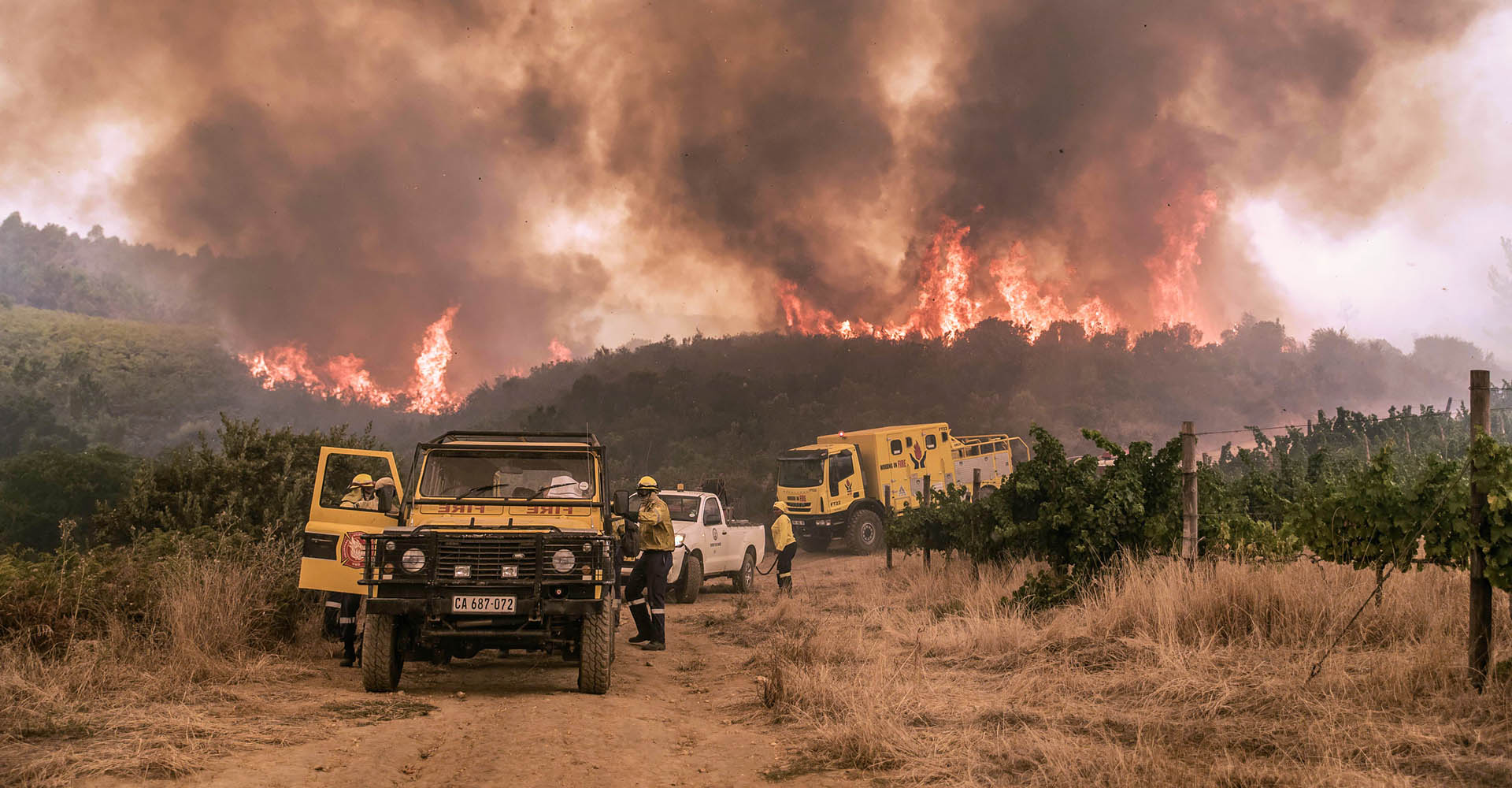 दक्षिण अफ्रिकाको भीषण आगलागी नियन्त्रणमा
