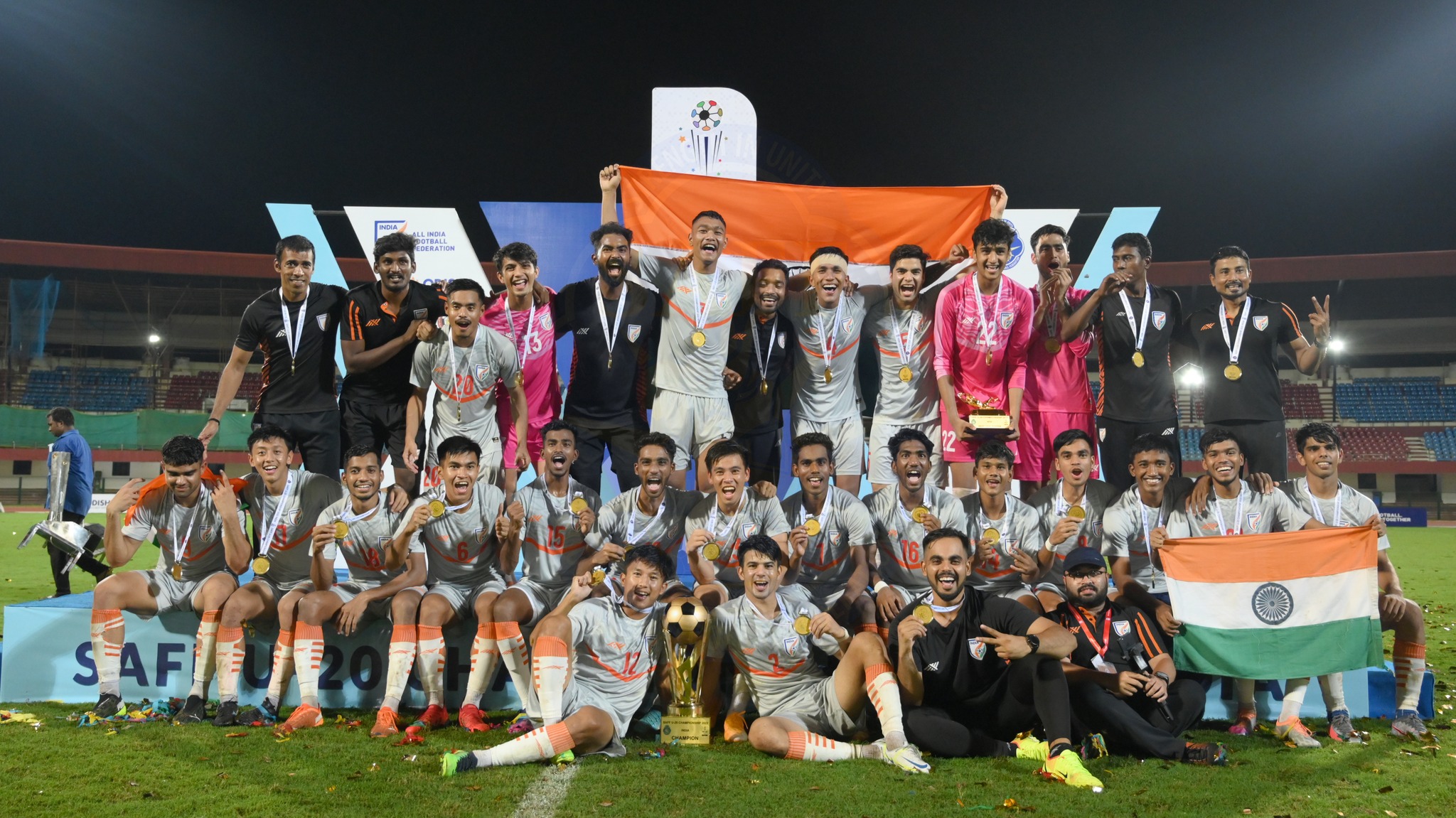 यु २० साफको उपाधि भारतलाई