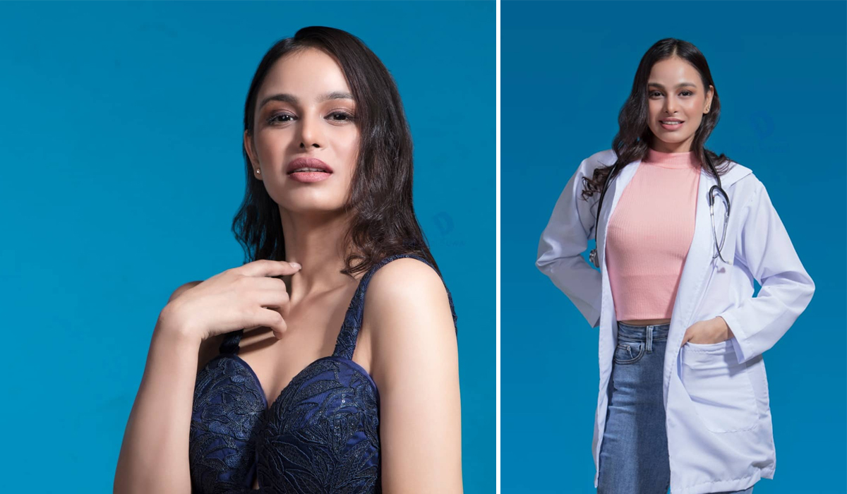 डा.आयुष्नोभा मिस युनिभर्स नेपालको टप २० मा