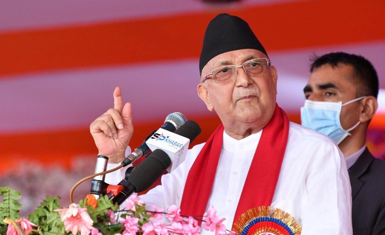 नागरिकताका सवालमा एमाले विरूद्ध भ्रम छरियाेः केपी शर्मा ओली