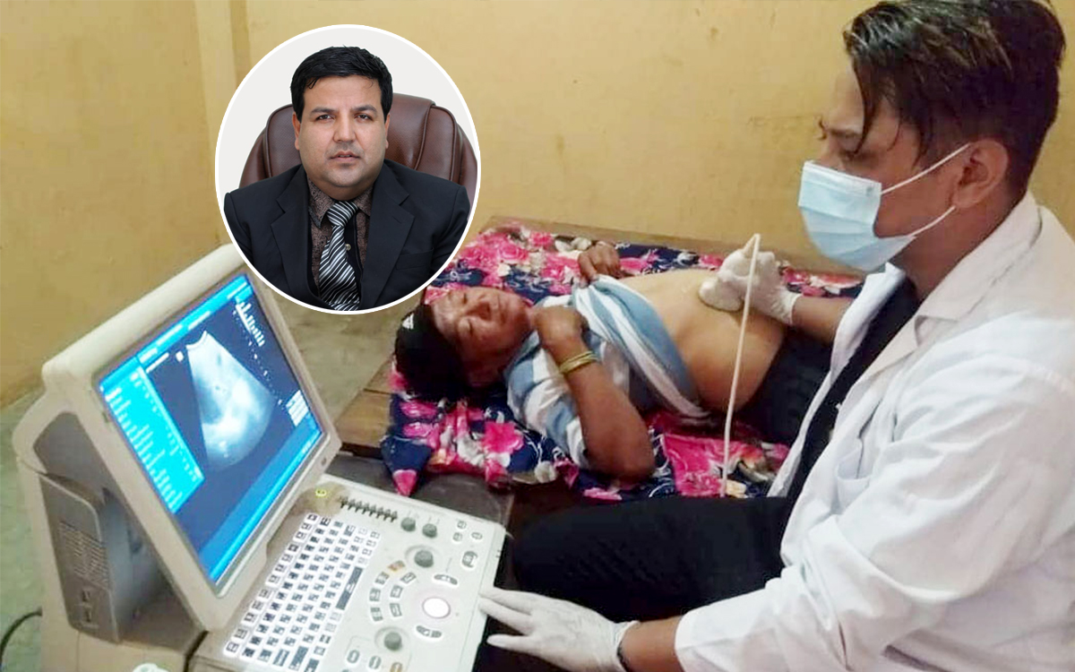 डा.शर्माद्वारा सञ्चालित ‘एम्बुलेन्स क्याम्प’ बाट १५ सय बिरामीकाे गाउँमै निःशुल्क उपचार