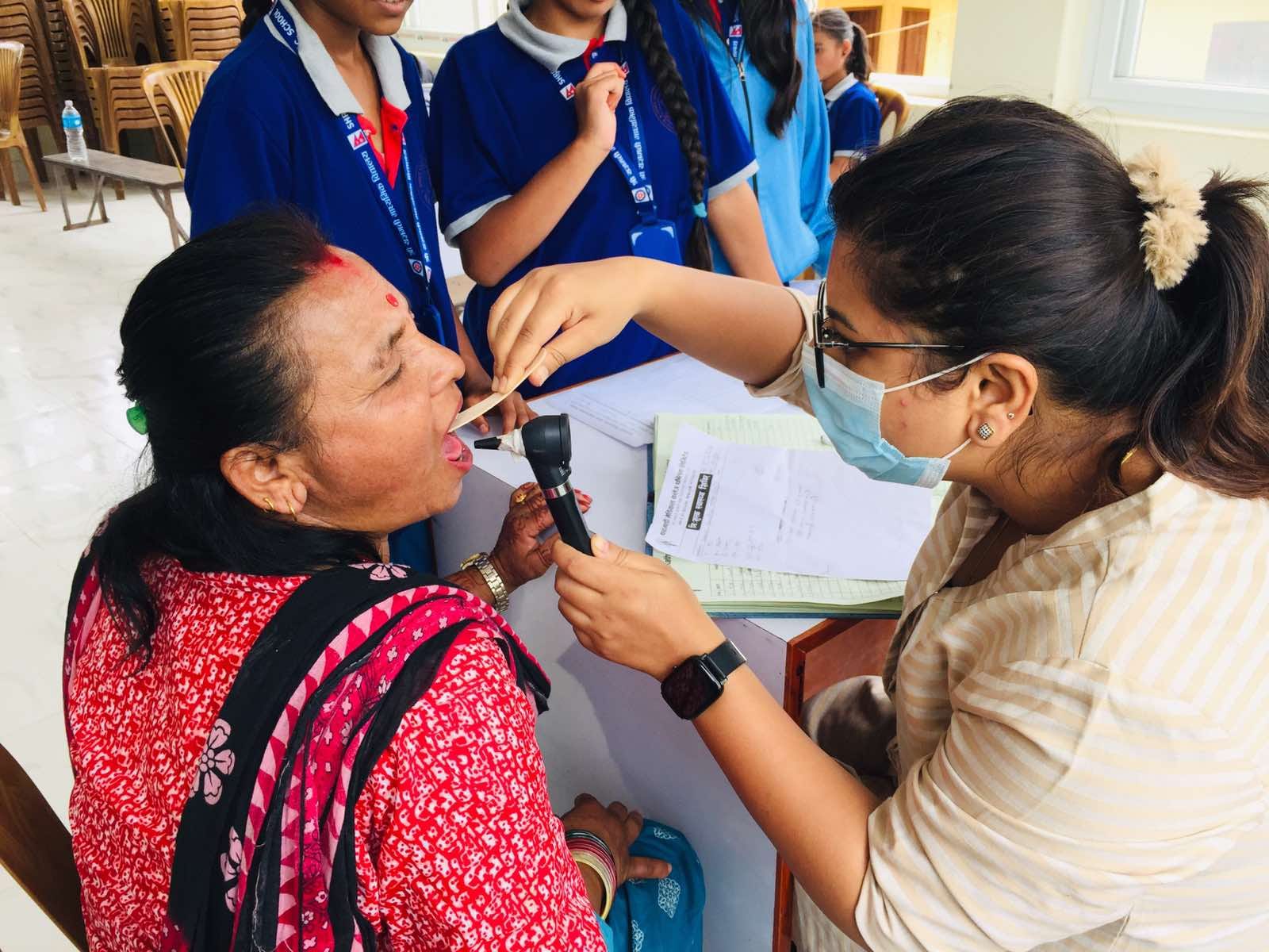 बुढानिलकण्ठको पैयूटारमा केएमसीको निःशुल्क स्वास्थ्य शिविर