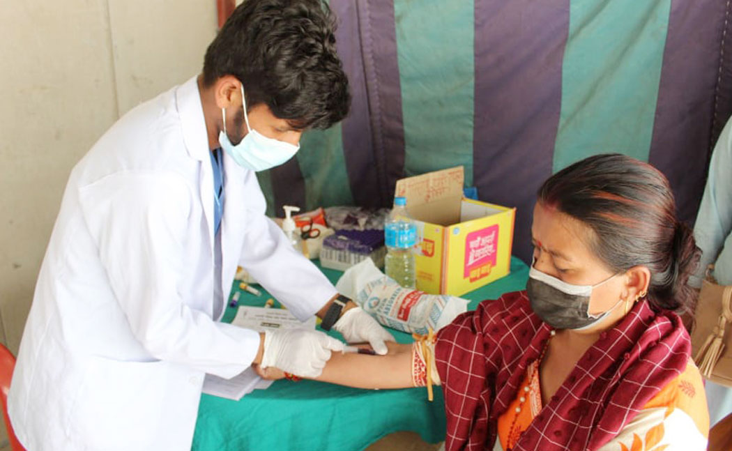 बुढानिलकण्ठको पाइसकोटमा केएमसीको निःशुल्क स्वास्थ्य शिविर