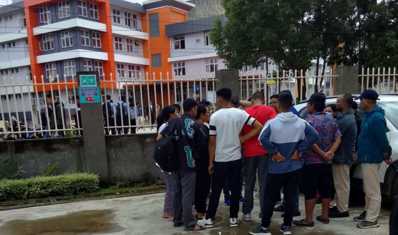 विरामीको मृत्यु भएपछि किष्ट अस्पतालमा तनाब