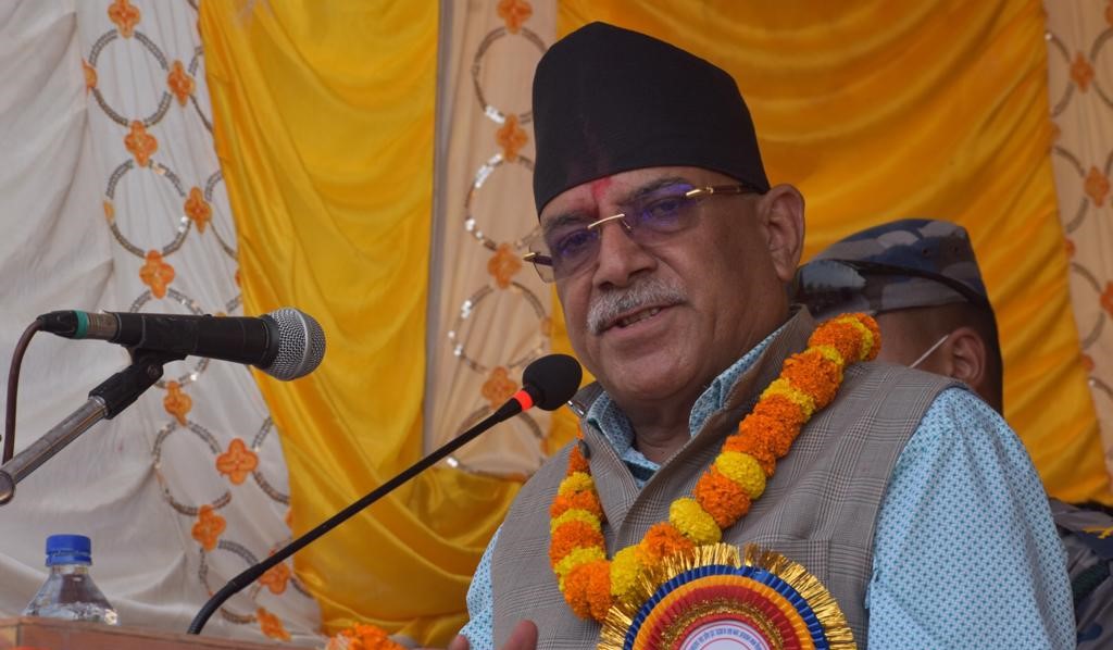 केपी ओली मधेश विरोधी हुन् : प्रचण्ड
