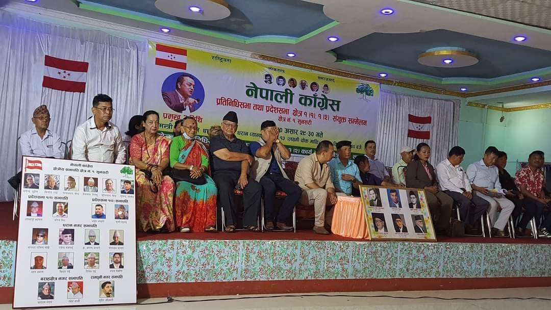 कांग्रेसद्धारा १४ बुँदे नीति तथा कार्यक्रम पारित