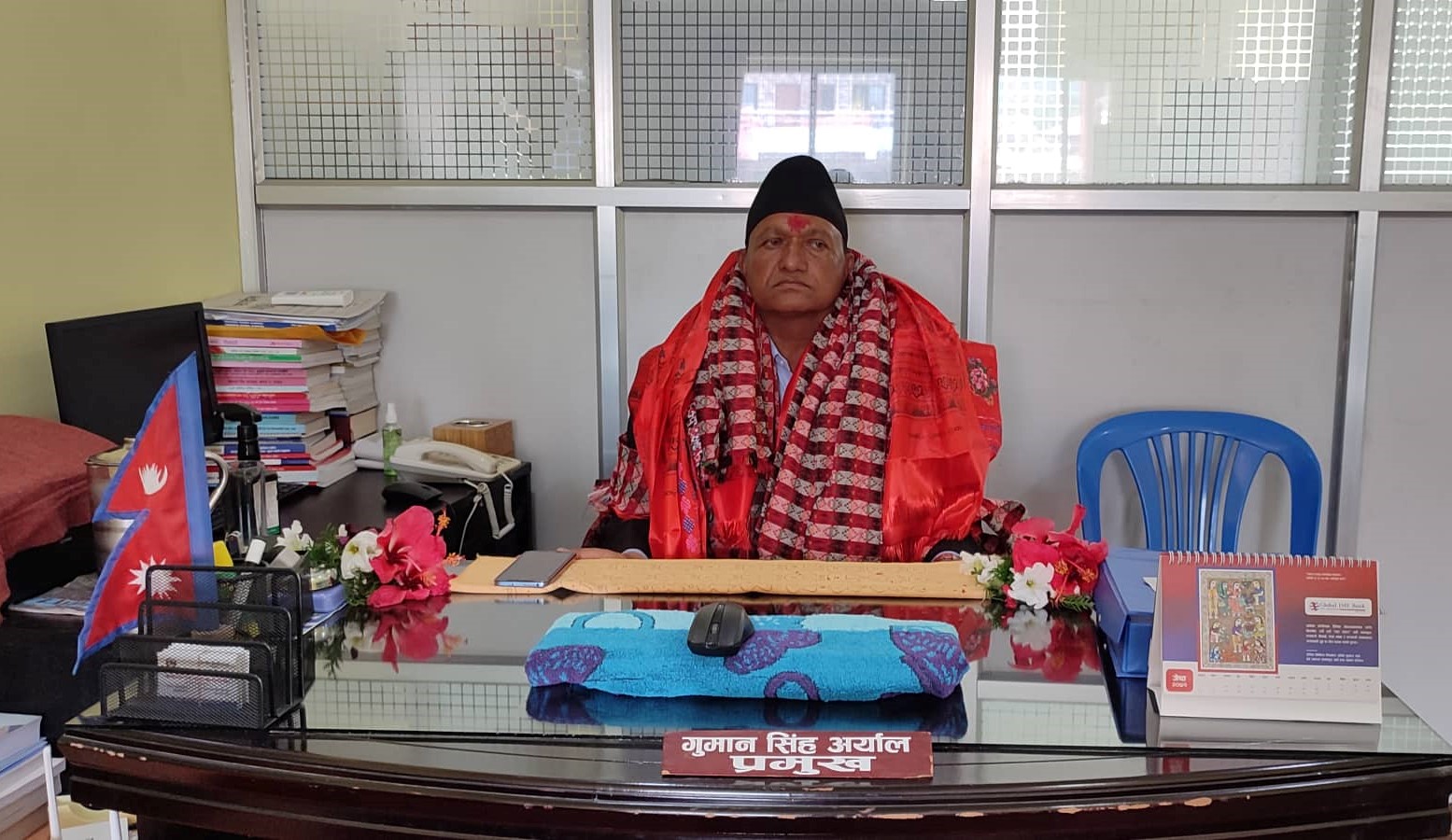 गुमानसिंह अर्याल जाे प्रधानपञ्च देखि मेयरसम्म भए