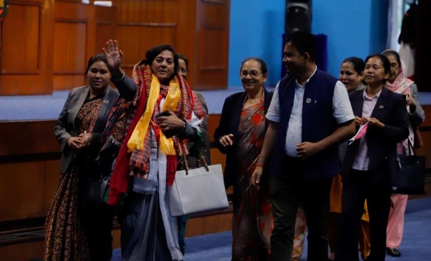 कांग्रेस सचेतक पुष्पा भुसाल उपसभामुखमा निर्वाचित